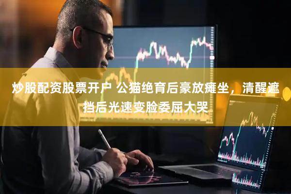 炒股配资股票开户 公猫绝育后豪放瘫坐，清醒遮挡后光速变脸委屈大哭