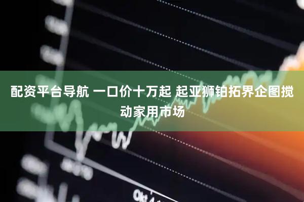 配资平台导航 一口价十万起 起亚狮铂拓界企图搅动家用市场